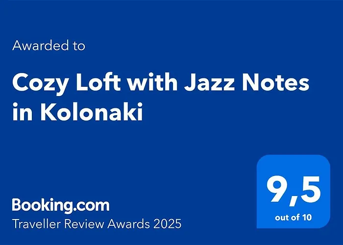 Cozy Loft With Jazz Notes In Kolonaki